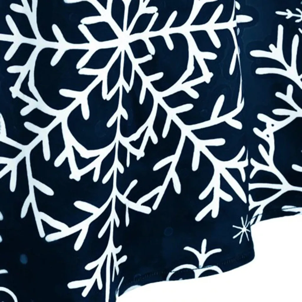 Черный большие качели печати Винтаж рождественское платье Для женщин зимние Повседневное с длинным рукавом v-образный вырез сексуальное Год Вечерние Платье размера плюс S~ 3XL