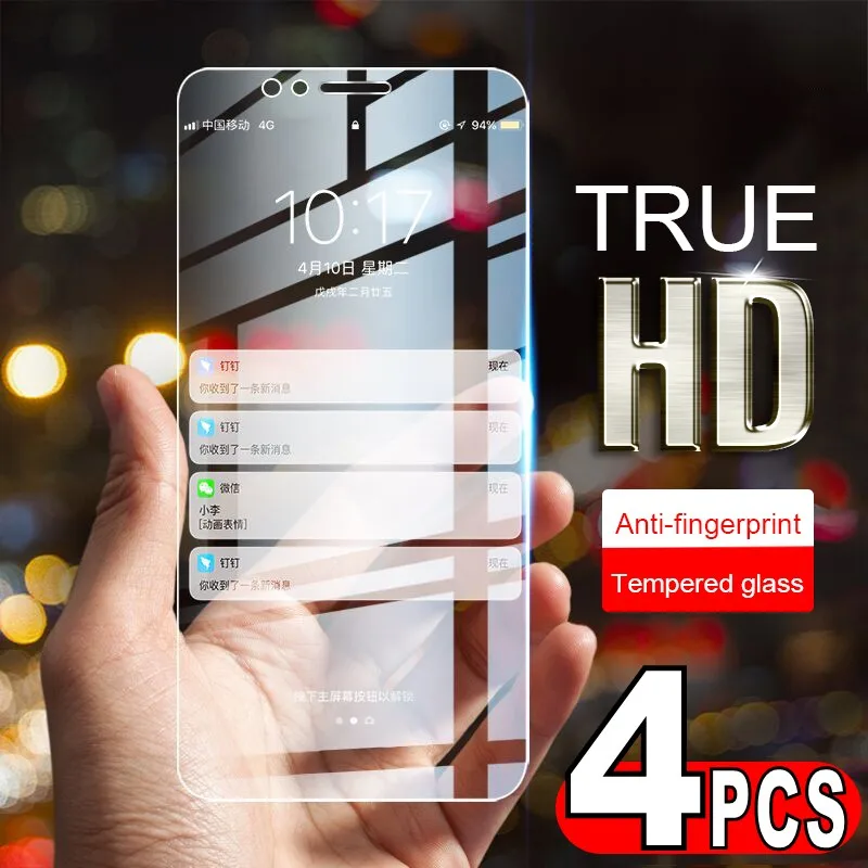 Взрывозащищенный протектор экрана 4 шт./лот для Huawei Ascend Honor 30 X10 10 9 8 Lite 9X Pro 9A 8X 8C 8A