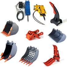 

Metal Bucket Ripper Upgrade Parts for JDM V2 1/14 Hydraulic RC Excavator 360L Assembled DIY Model TH19672-SMT8