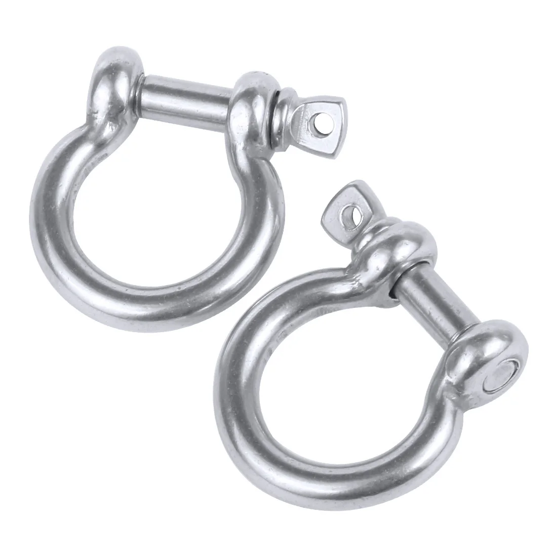 Stainless Steel D-ring D Shaped Buckle Shackle For Gopro Action Diving Camera Tray Holder Underwater Scuba Diving Accessories