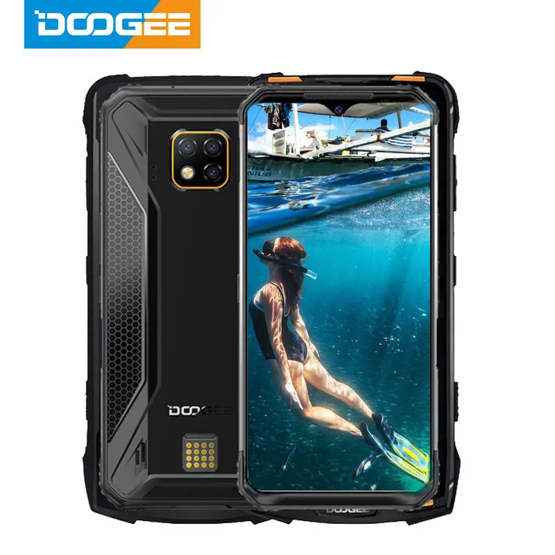 

IP68 DOOGEE S95 Pro Helio P90 Octa Core 8GB 128GB 48MP Cam Android 9.0 Modular Rugged Mobile Phone 6.3inch FHD Display 5150mAh