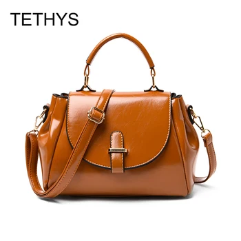 

TETHYS Luxury Handbags Women Bags Designer High Quality Tote Bag Ladies Hand Bag Women Leather Shoulder Bag Crossbody Bas Bolsos