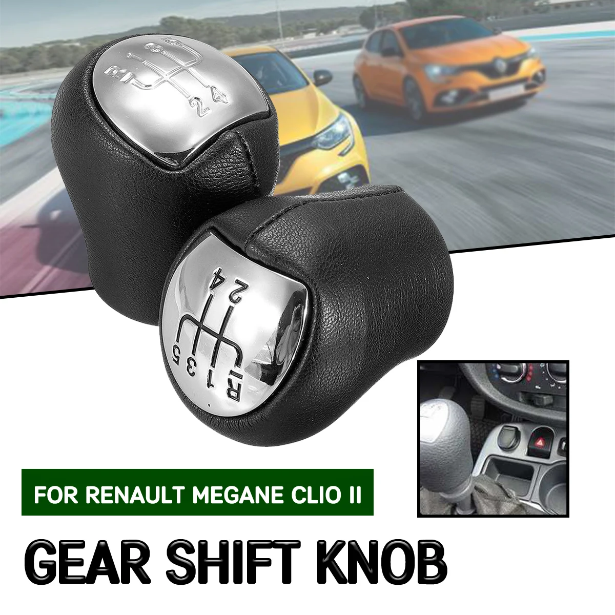 Ручка переключения передач для Renault Megane Clio II Twingo Kangoo Logan 6 скоростей|Ручка передач|