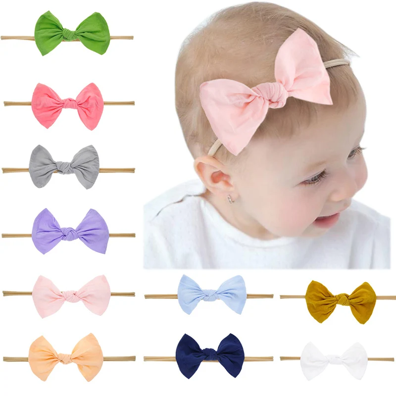 

2020 New Baby Cute Girls Big Bowknot Design Headband Headwear Apparel Photography Prop Party Gift