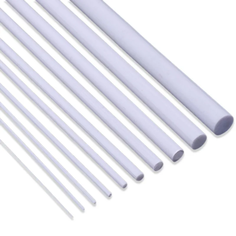 Tige Ronde En ABS 250 Mm - Pour Modélisme, Bricolage, DIY - Diamètres De 1 à 6 Mm Disponibles