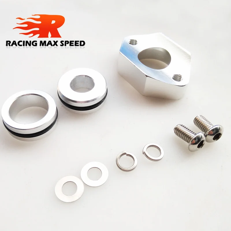 Aluminum Map Sensor Flange Kit Intercooler Piping Adapter For Vw Jetta