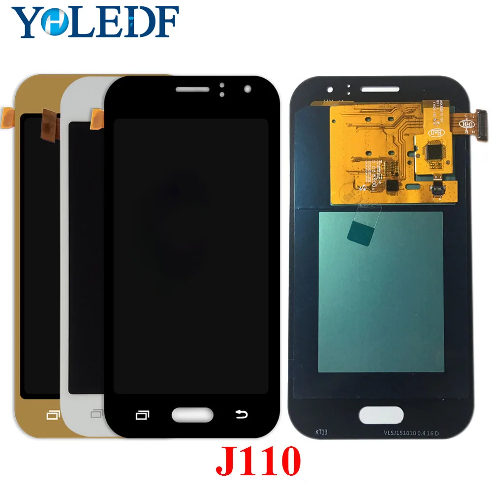 Супер AMOLED ЖК для samsung Galaxy J1 Ace J110 J110F J110H J110FM J111 J111F J111M J111FN дисплей сенсорный экран