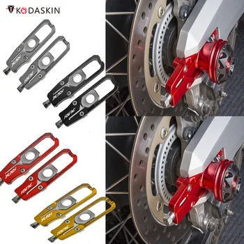 

Kodaskin Motorcycle CNC Aluminum Chain Adjusters Tensioner Catena For X ADV 750 XAdv 750 x-adv 2017-2018 accessories