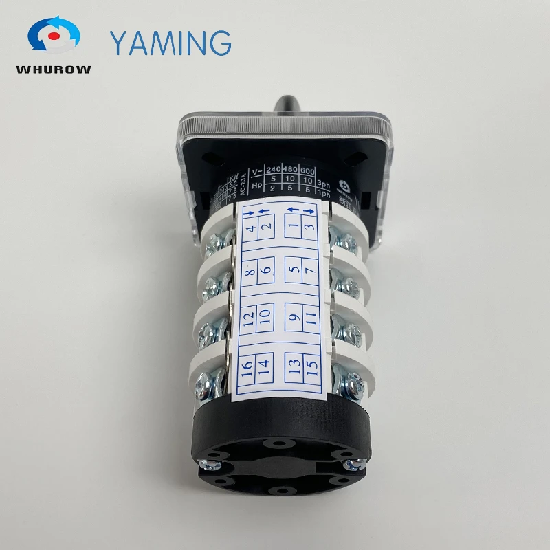 Поворотная ручка 6 положениями переключателя (0 дюймов) YMZ12 20/4 универсальный