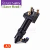 CO2 Laser Air Nozzle Jet & CO2 Laser Head Holder With Focus Lens Set and 25mm Mirror Mount For Laser Machine Hardware Tools ► Photo 2/6