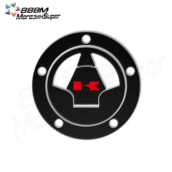

3D Motorcycle Carbon Fiber Tank Gas Cap Pad Cover Sticker Decals Fit KAWASAKI Z1000 Z1000SX Z800 Z750 Z250 Motorbike