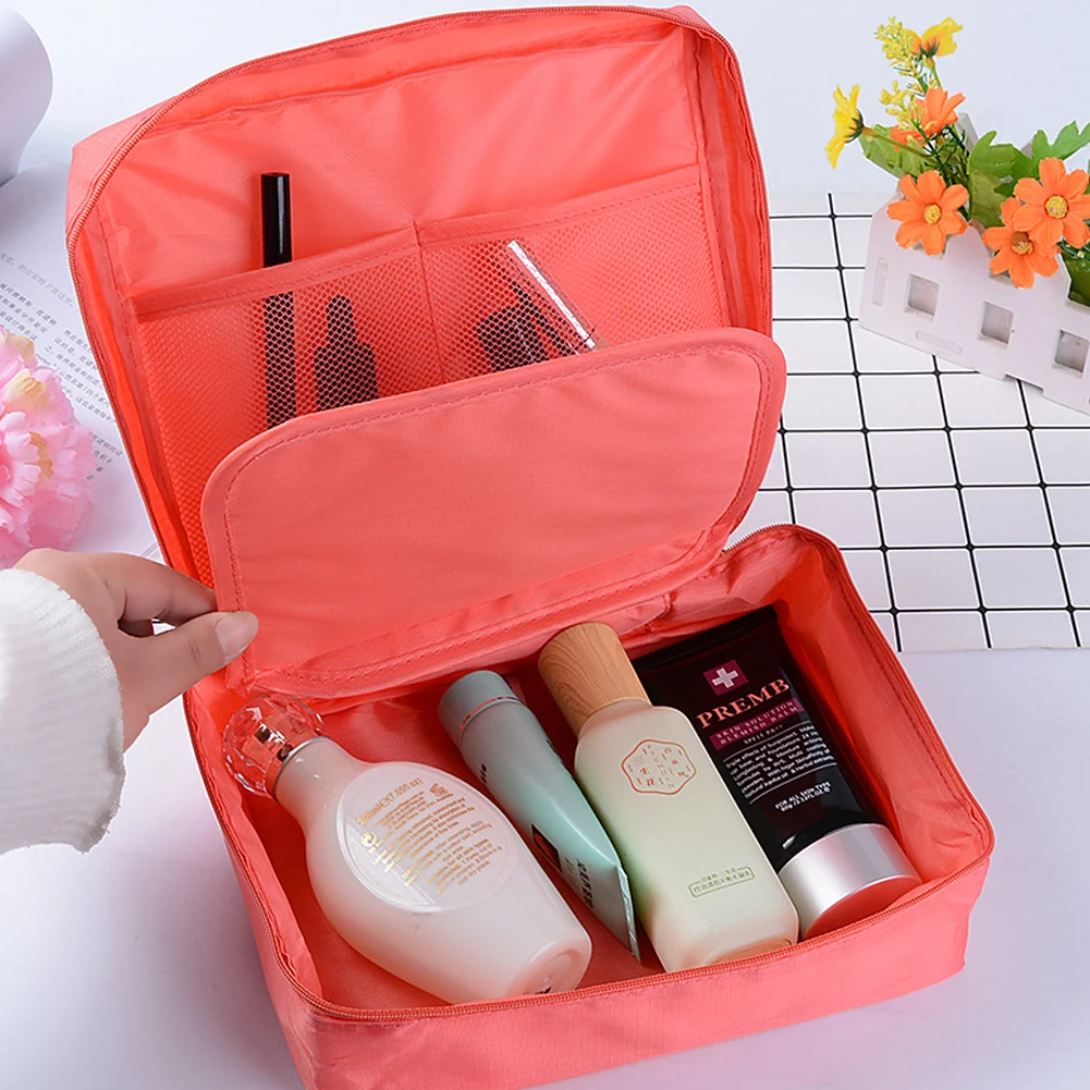 Складывающаяся в США дорожная косметическое хранение макияжа сумка складные подвесные туалетные принадлежности сумка-Органайзер для мытья