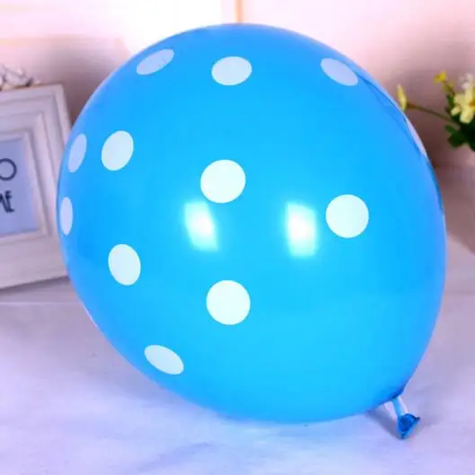 light blue 25 шт./компл. красного и черного цветов латексных шарика в горошек надувные шары Mickey Мышь тема День рождения Свадьба Baby Shower вечерние украшения поставки - Цвет: light blue