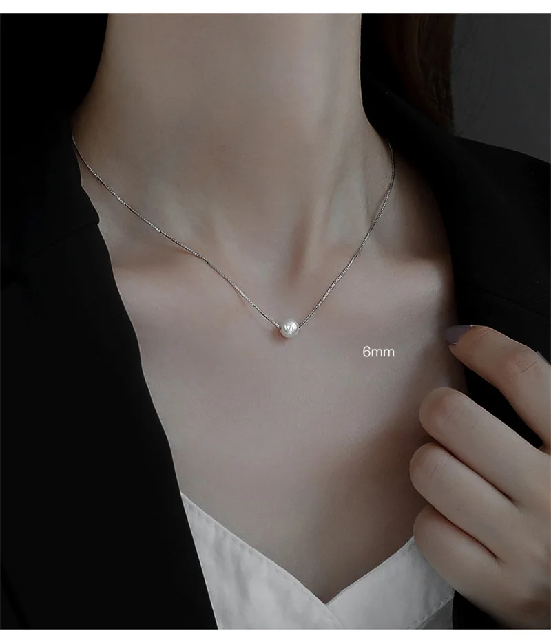 Pure 925 Sterling Silver Necklace 