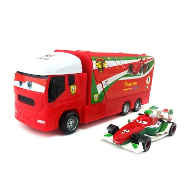Car and Truck Car Disney Pixar Cars 2 3 игрушки Молния Маккуин Джексон шторм Mack Uncle Truck 1:55 литой модельный автомобиль игрушка детский подарок на день рождения - Цвет: Car and Truck Car