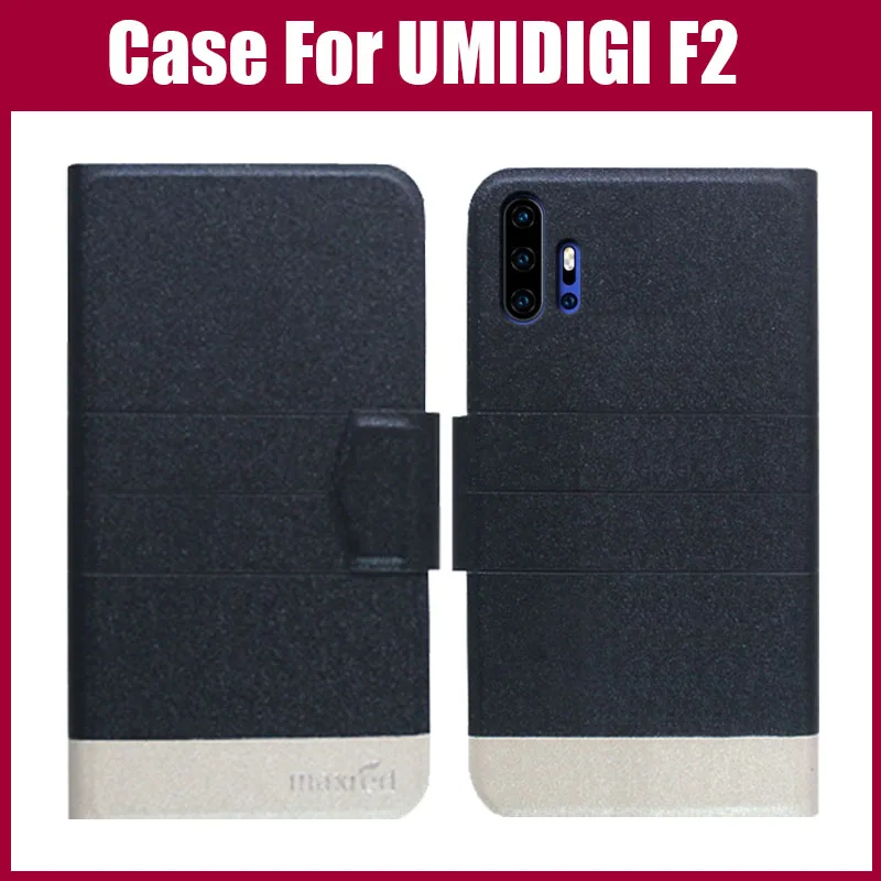 Горячая распродажа! UMIDIGI F2 чехол 6,5" роскошный флип модный ультратонкий кожаный чехол для телефона UMIDIGI F2 чехол с держателем карты