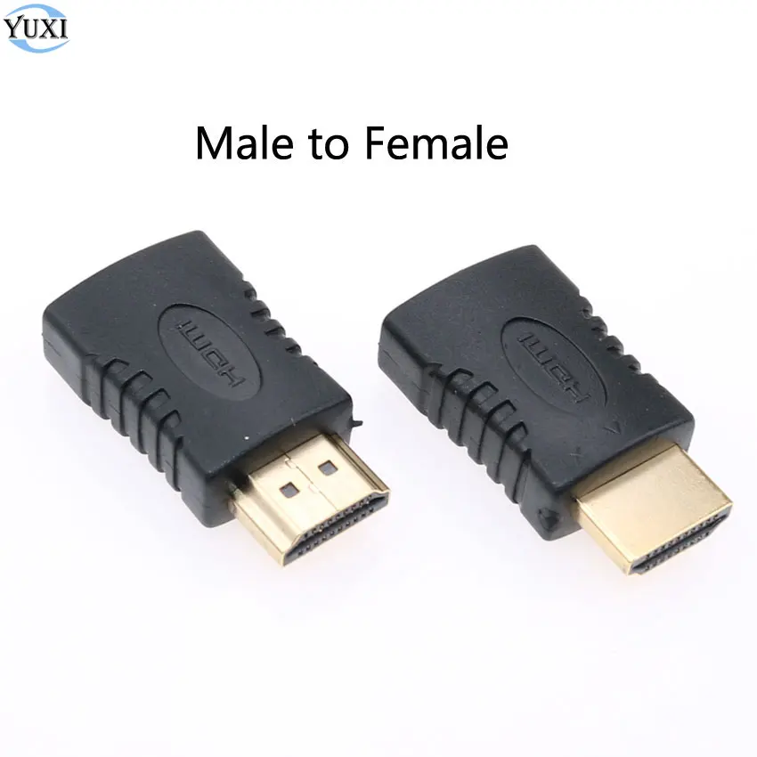 YuXi HDMI Мужской к HDMI Женский M-F Соединительная муфта V1.4 кабель HDMI удлинитель-адаптер с конвертером 1080P