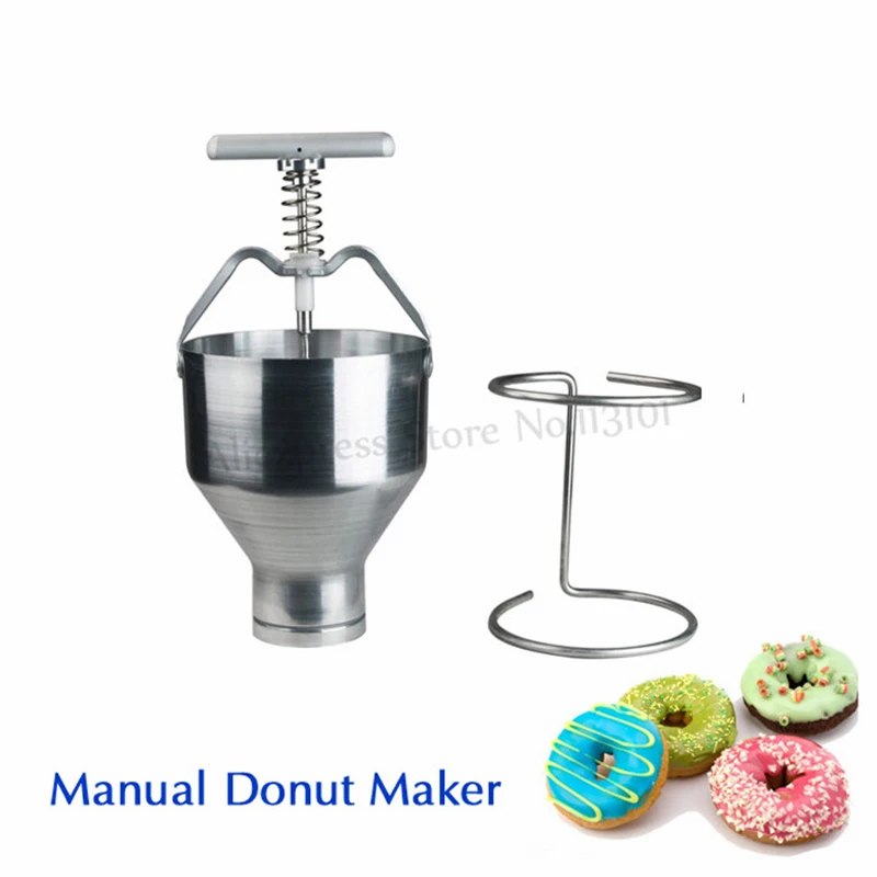 Manual Doughnut Machine Stainless Steel Hand Operation Donut Producer