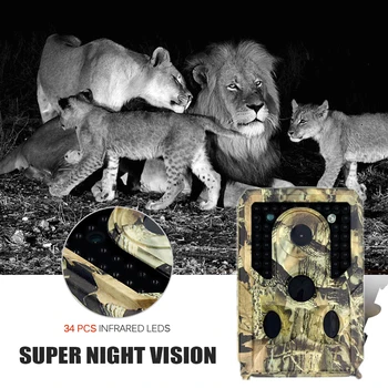 

PR400 Hunting Camera 12MP 1080P Infrared Camera Night Vision Wildlife Scouting Cameras Infrared Hunting Trail Cameras Scouting