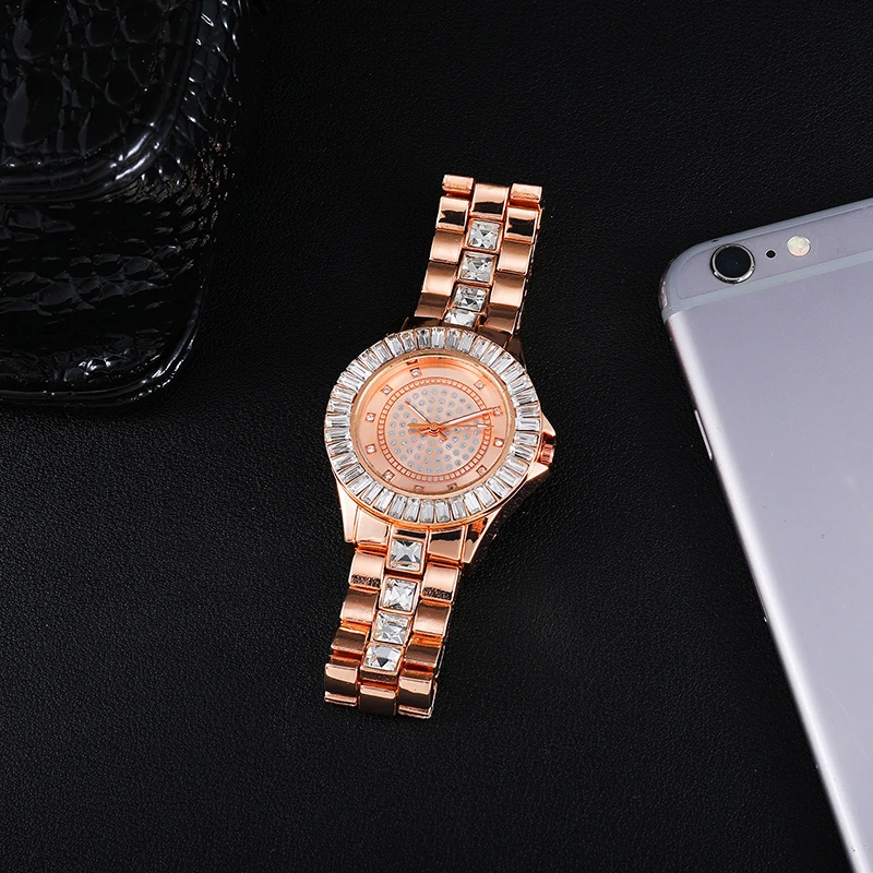Часы в стиле хип-хоп со льдом роскошные мужские s Дата кварцевые наручные часы с Micropave CZ сплав часы для женщин мужчин ювелирные изделия
