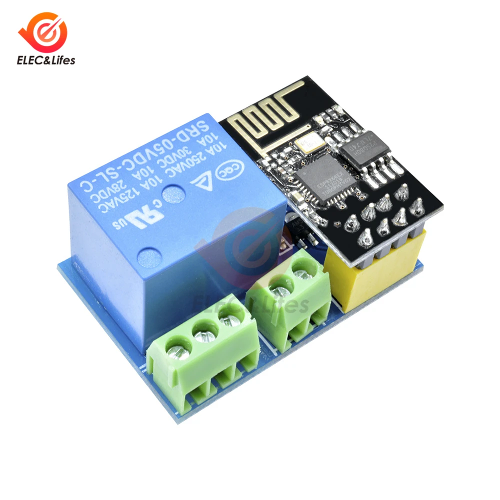 ESP8266 ESP01 ESP-01S 5 В релейный модуль Wi-Fi Умный дом дистанционное управление переключатель для ардуино телефон приложение ESP01S Беспроводной Wi-Fi модуль