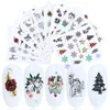 12pc/set Nail Water Decals New Year Transfer Sticker Winter Christmas Nail Art Decor Wraps Flakes Sliders Manicure LASTZ892-905 ► Photo 1/6