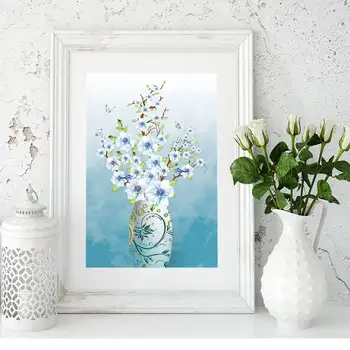 

Canvas Painting Wall Art Flower color#q Posters and Prints Wall Pictures for Living Room Decoration Home Decor20-0630-45