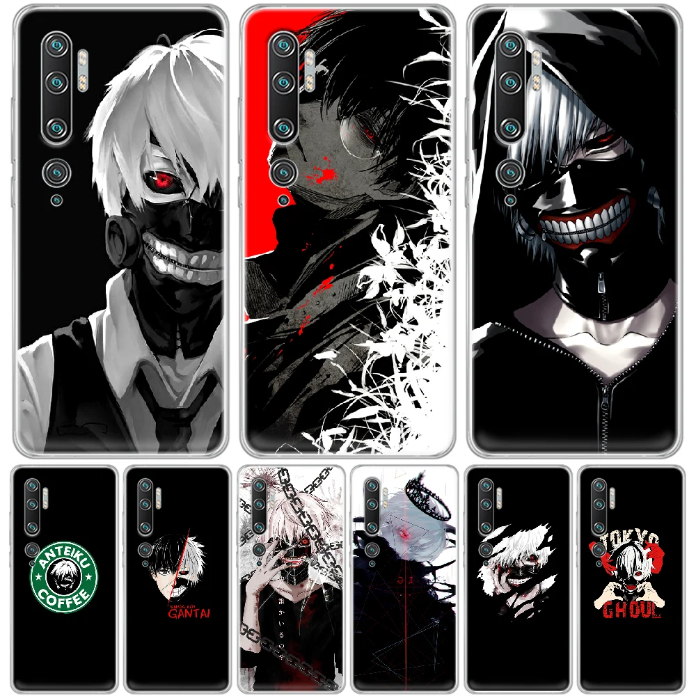 Одежда с надписью Tokyo Ghoul для косплея канеки чехол телефона Корпус XIAOMI MI 3 4 5 5X 8 9 10 se