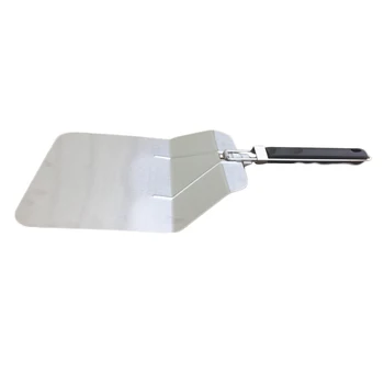

1Pc Pizza Transfer Shovel Stainless Steel Foldable Pizza Server Baking Accessories with Plastic Handle BBQ Home 55 x 20.3 x 5cm