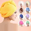 Microfiber Bath Towel Hair Dry Hat Cap Quick Drying Lady Bath Tool(Random Color) ► Photo 2/6