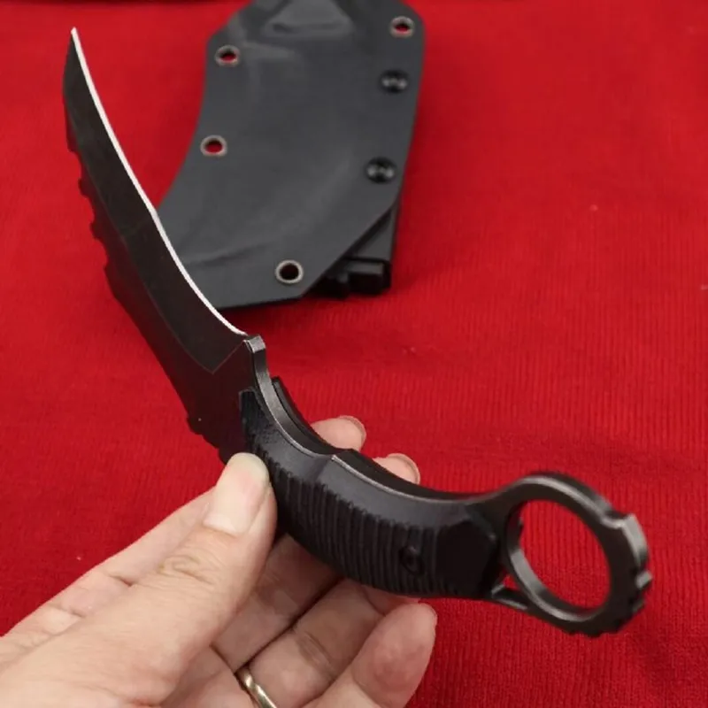 HS инструменты Karambit коготь A2 Сталь G10 Ручка походные ножи для выживания Рождественский подарок нож с фиксированным лезвием