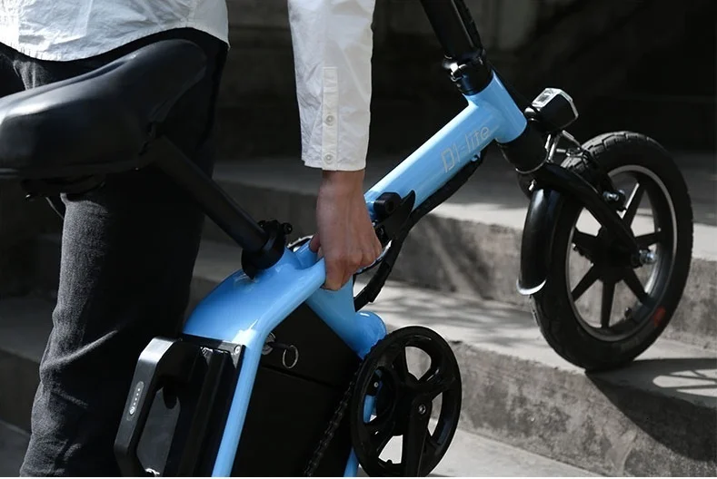 Daibot Portable Electric Bike Two Wheel Electric Scooters Three Cycling ModesSuspension 48V Folding Electric Bicycle For Adult (21)