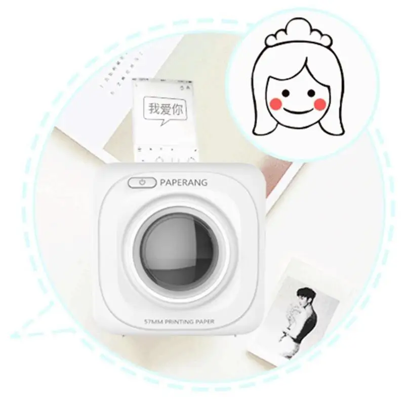 PAPERANG P1 Mini Bluetooth 4,0 тепловой фото телефон карманный принтер