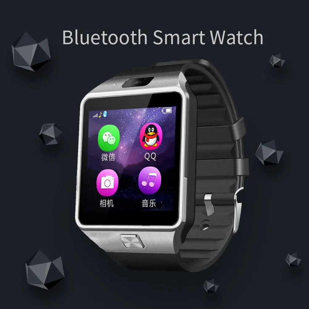 DZ09 Смарт-часы умные часы электронные мужские часы для iPhone samsung huawei Xiaomi Android мобильных телефонов Bluetooth SIM TF карты Камера