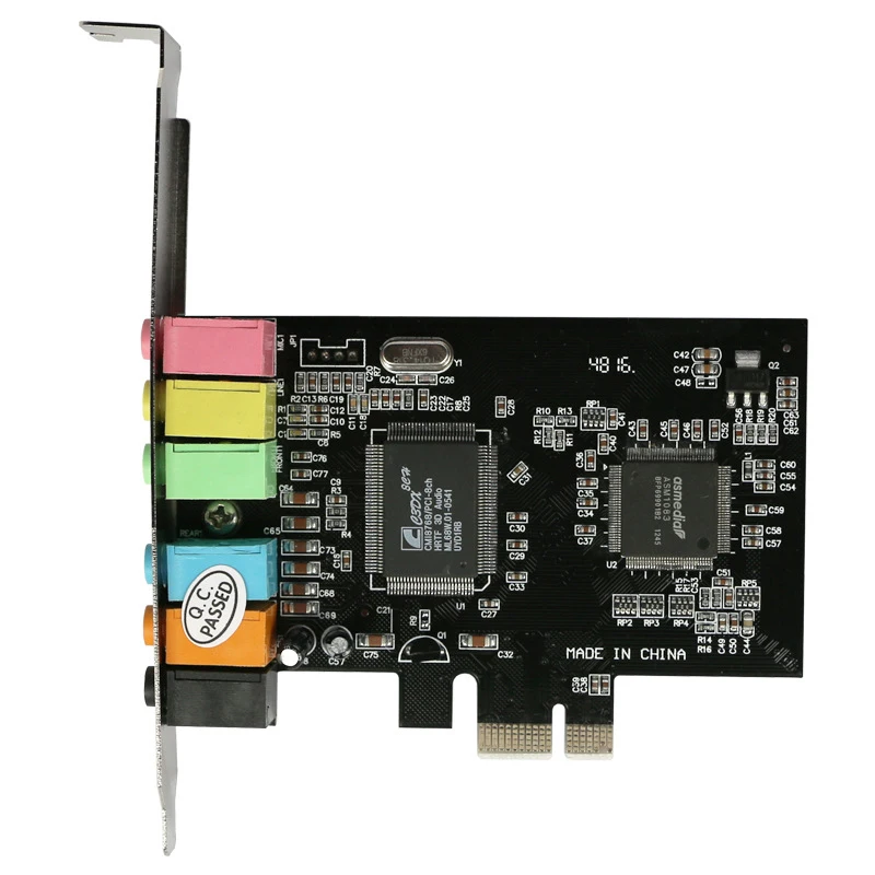 Pci Express X1 Pci-E 7,1 каналов Spdif через чипсет аудио цифровая звуковая карта