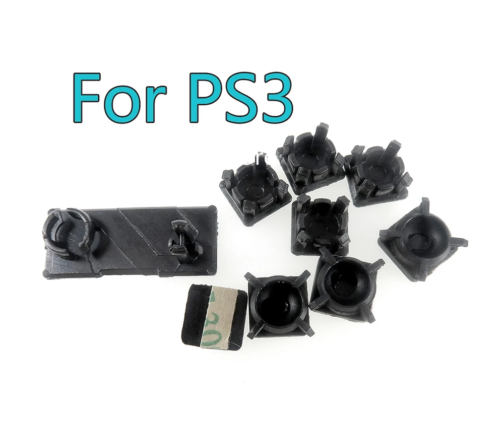 9 in 1 Rubber Feet Cover Set Plastic Bottom Screw Covers Spares set For PS3 Slim Full dust plug cover | Электроника