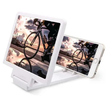 

High Quality 3D Screen Amplifier For Mobile Phone Magnifying Glass HD Video Support Foldable 3x Magnification