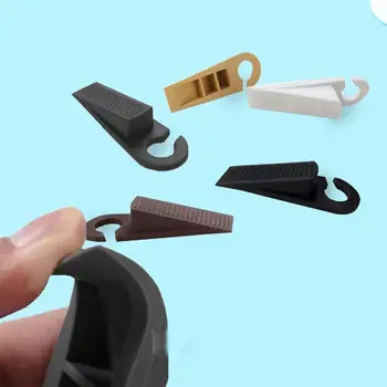 

5pcs Toddlers Safety Door Blocks PVC Door Stop Slip Resistant Door Stopper Shield Finger Protector (Random Color)