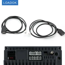 

Universal USB Female Interface to 4 and 6 Pin Input Wire Connect Cable Adapter for Car Multimedia Player Android Stereo Radio