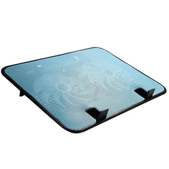 

14 Inch Laptop Cooling Pad 5V Dual Fan USB External Notebook Cooler Slim Stand High Speed Silent Cooling Fan
