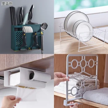 

Multiple racks Stainless Steel Multi-layer Pot Cover Frame Kitchen Utensils Drain Rack Tabletop Chopping Board Shelf Knife Shelf