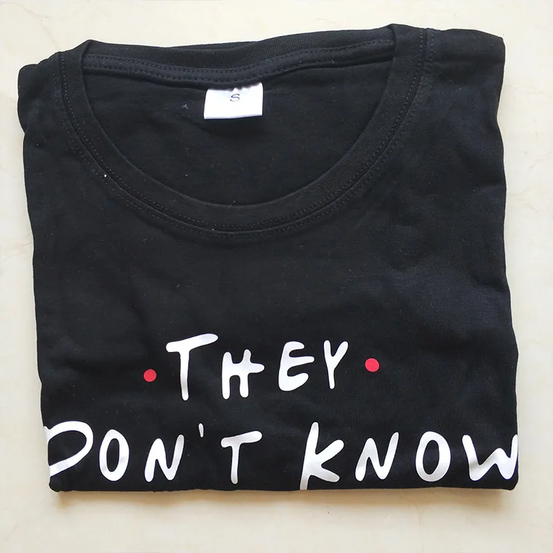 Funny Friends TV Show They Don't Know That We Know Women's T-shirt - Best Friends Tee Tops for Women - T-shirts for Women - TV Show Clothing image 6