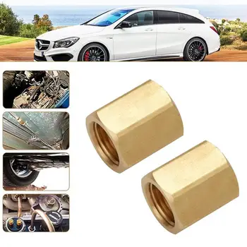 

Brass Brake Line FMSI 3/16 Unions Inverted Flare 3/8"-24 threads