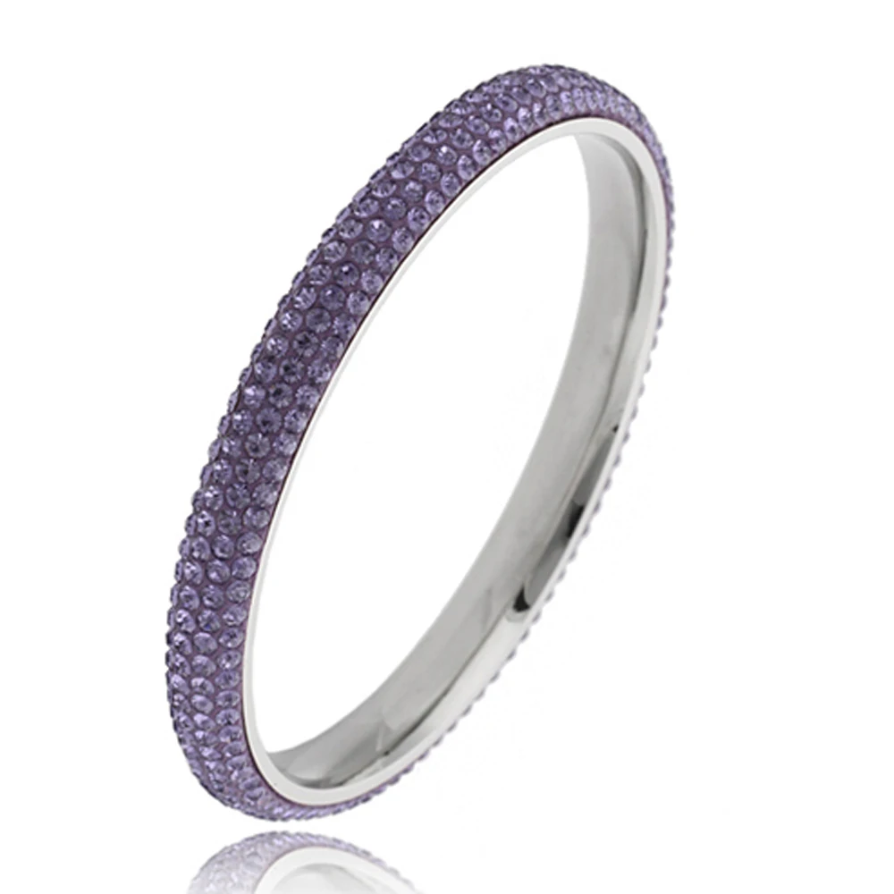 Fashion Crystal Jewelry Stainless Steel bracelets bangles For Women bangle bracelet stainless steel bracelet crystal bracelets