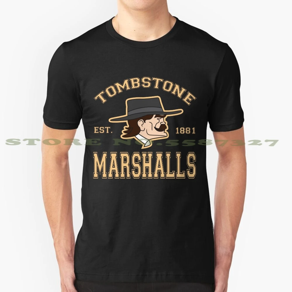 Marshall Pride Summer Funny T Shirt For Men Women Cowboy Tombstone Kurt Russell Wyatt Earp Doc Holliday Gun Clint Eastwood T Shirts Aliexpress