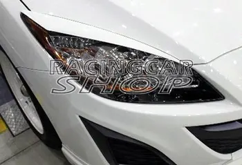 

UN PAINTED C Style EYELID EYEBROW EYELIDS EYEBROW 1PAIR for Mazda 3 4/5dr 2010UP T032EB
