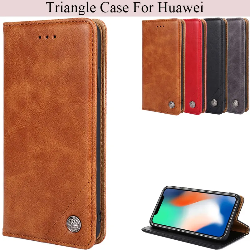 Треугольный чехол для Huawei Y3II Y5II Nova 2 2S 3 3i 4 Plus Y5 Y6 Y7 Pro Y9 2017 2018 2019 P Smart | Мобильные