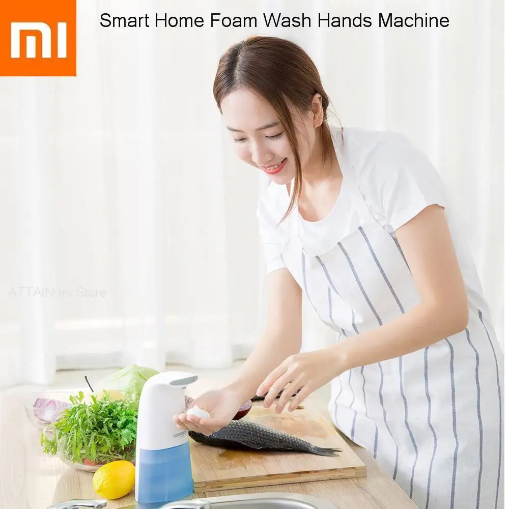 Оригинальный Xiaomi MIJIA умный дом эффективная стерилизация пены мыть руки машина