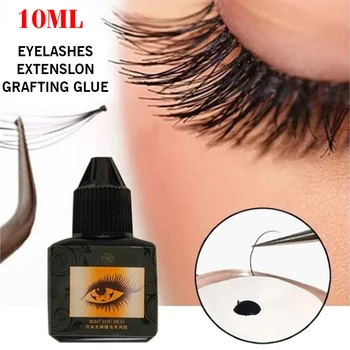

10ml Eyelash Glue Clear Black Waterproof False Eyelash Adhesive Individual Glue Fast Drying For Lash Extension Cosmetic Tool