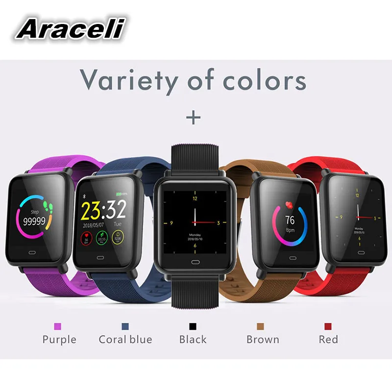 

2020 Newest Smart Watch Women Men Fitness Tracker Pedometer Heart Rate Smartwatch IP67 Waterproof Sport Fitness Smart Watch